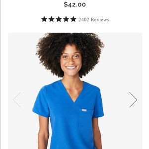 Xxs small scrub top FIGS